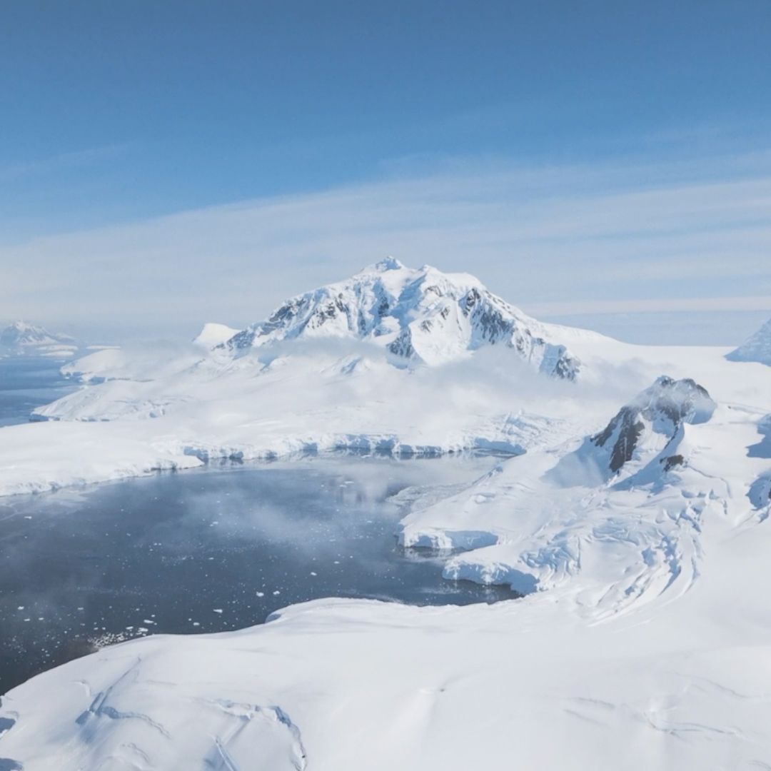 What is the highest point in Antarctica - Mount Vinson, which stands at 4,892 meters (16,050 feet)