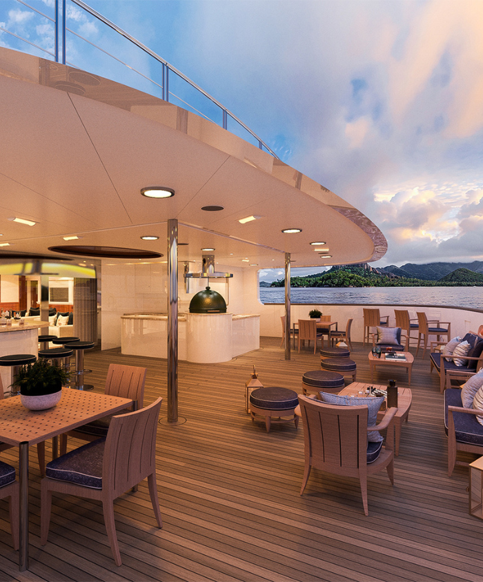 Luxury explorer yacht AQUA LARES