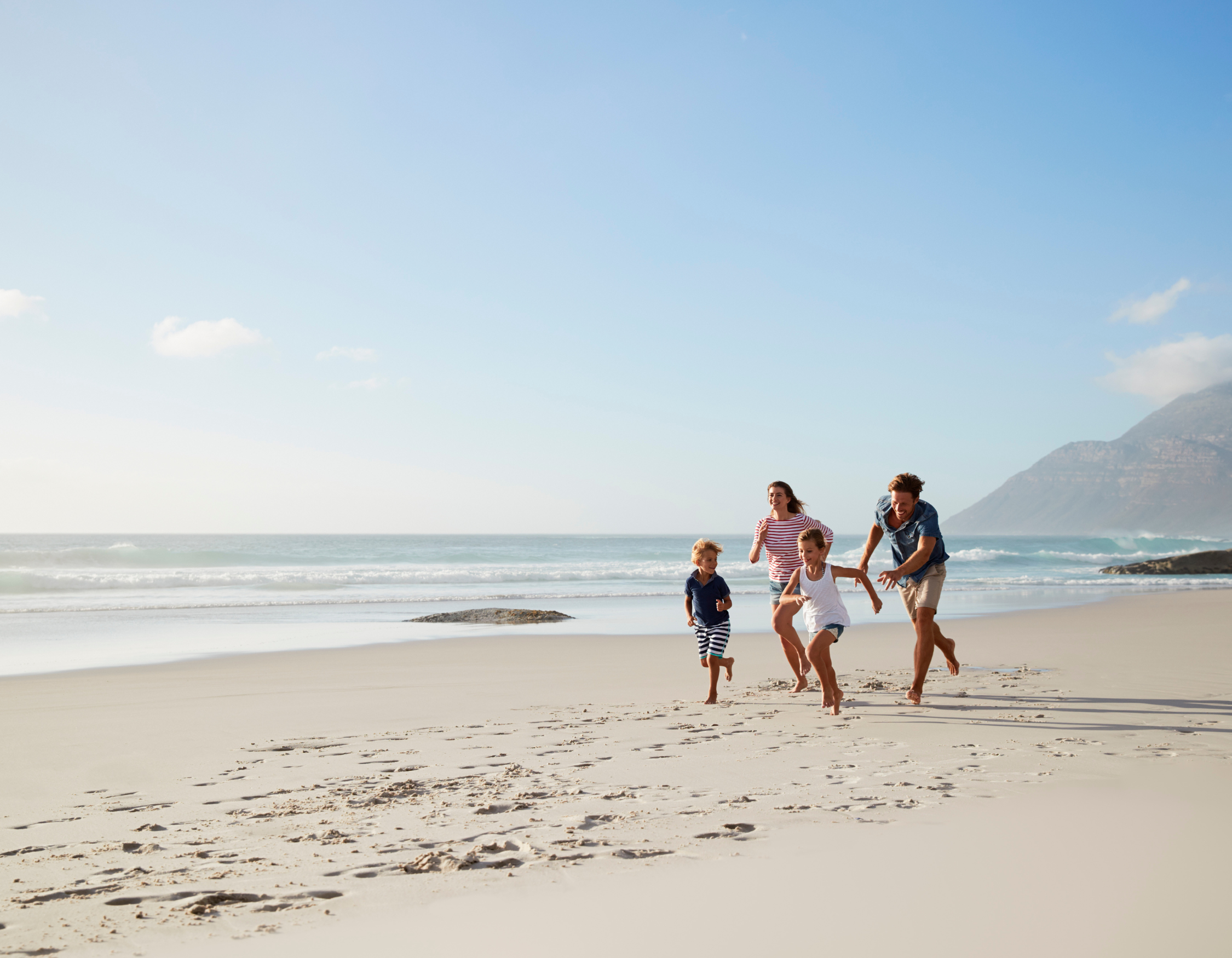 luxury family holiday beach