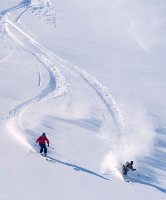 Olympic downhill skiing destinations