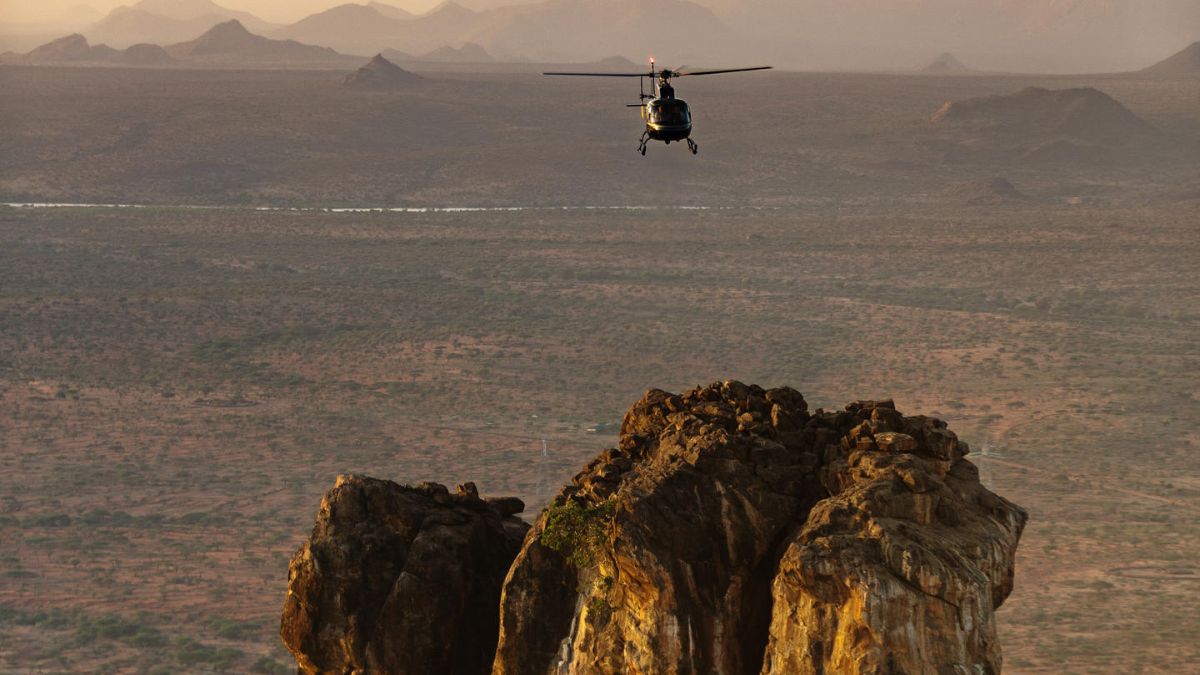 Kenya heli safari