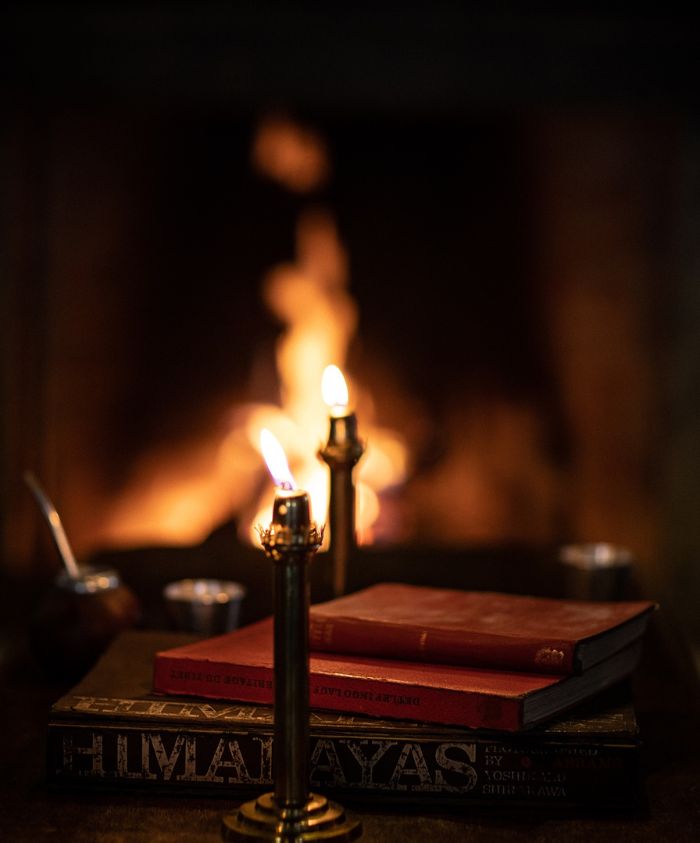 Candlelight fire in Nepal