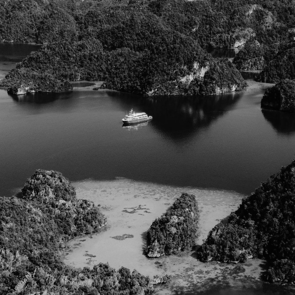 Guests solving a live murder mystery aboard superyacht