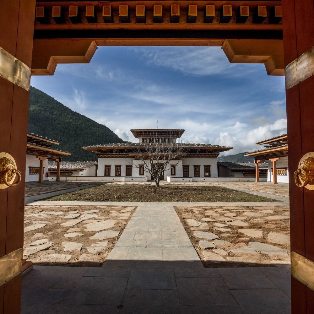 property courtyard