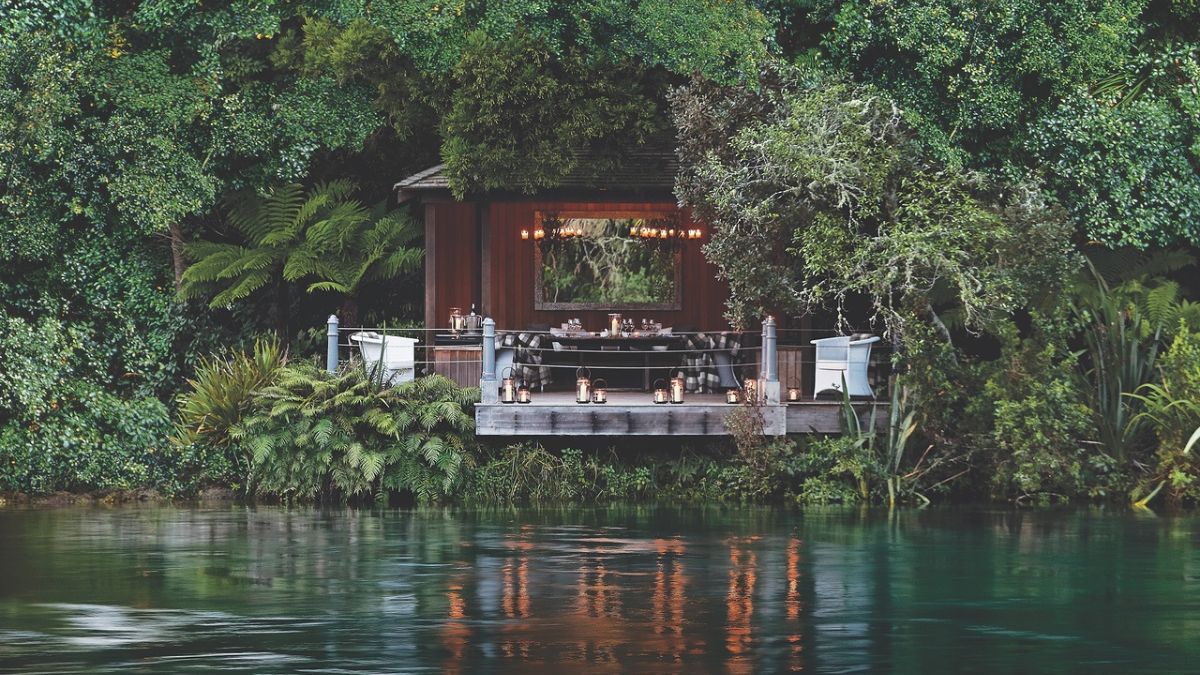 Private dining by the river