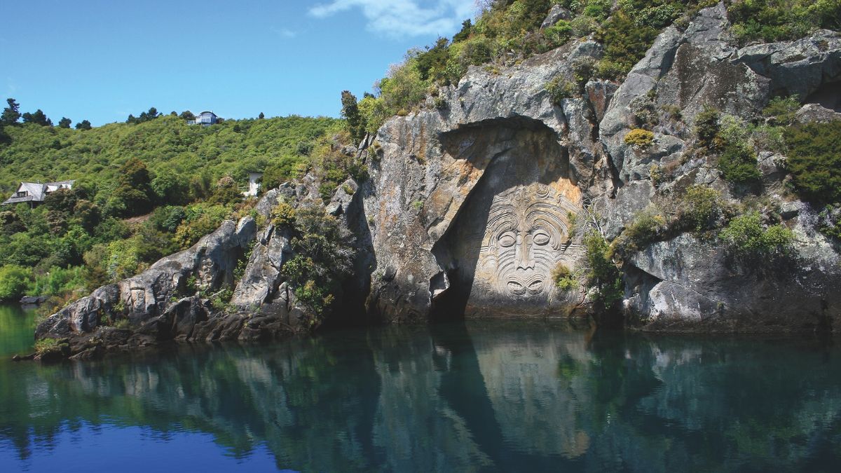Rock carving