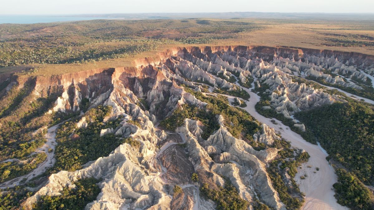 Madagascar aerial view