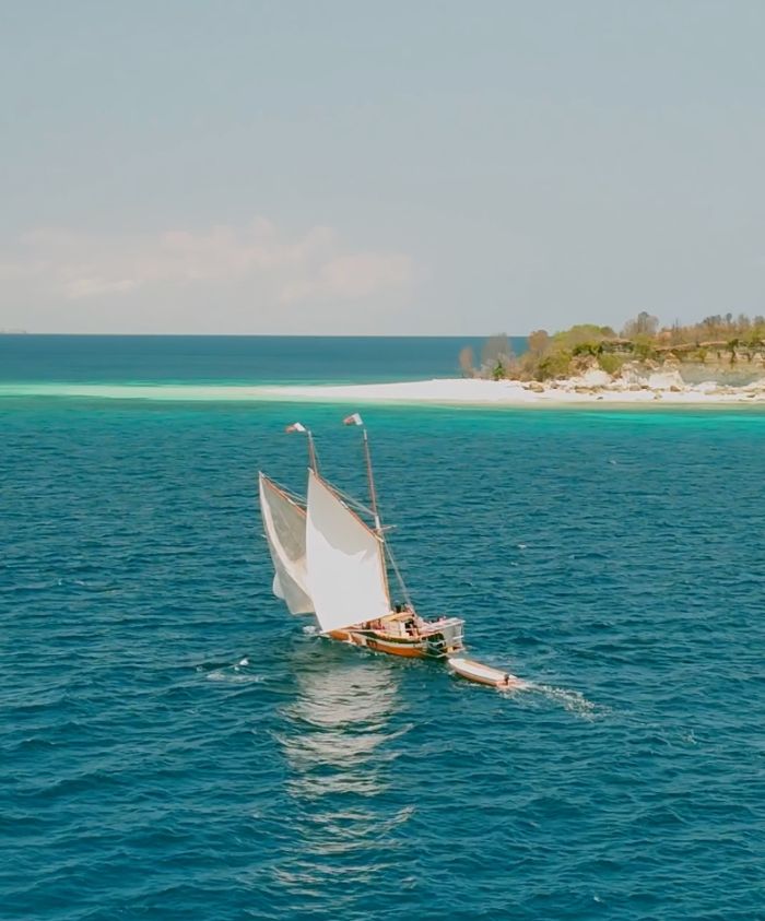 sail boat in Madagascar