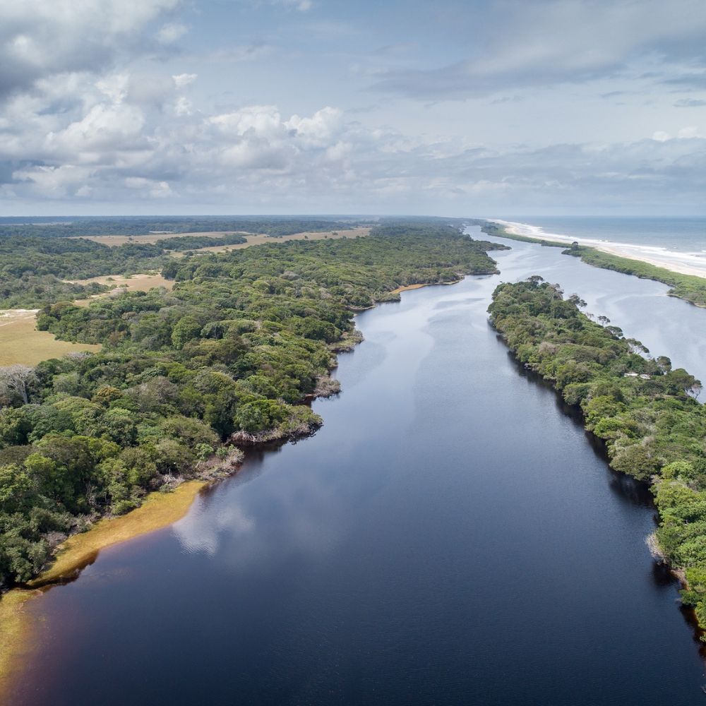 River in Gabon