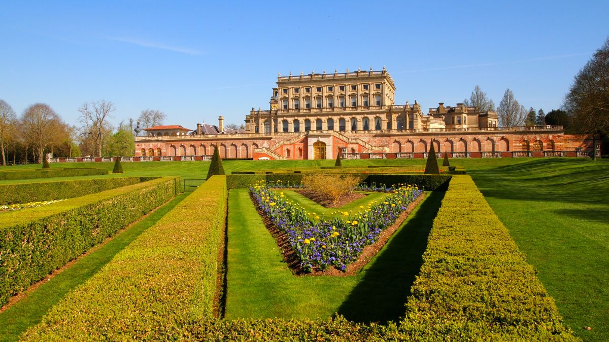 Cliveden House gardens, one of the most luxurious hotels in London England