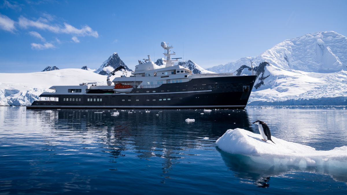 LEGAND Antarctica yacht charter