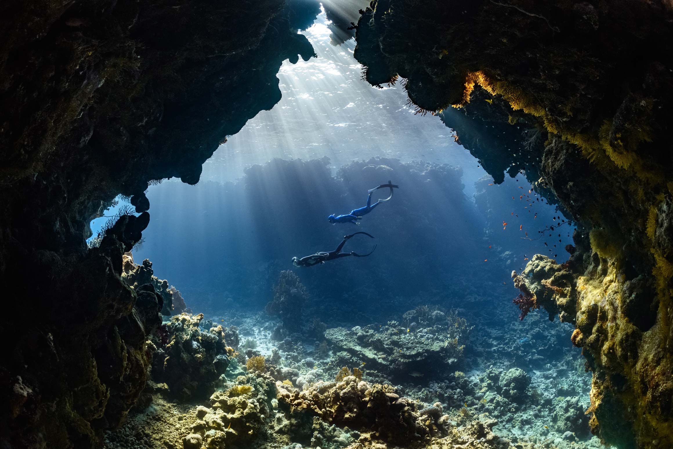 cave diving in saudia arabia