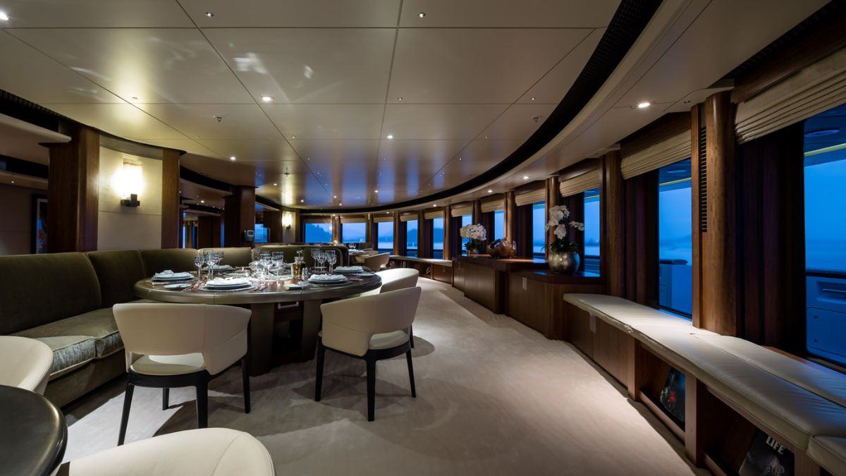 Interior dining room